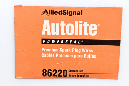 Autolite 86220 8 Cylinder Spark Plug Wire Kit NOS