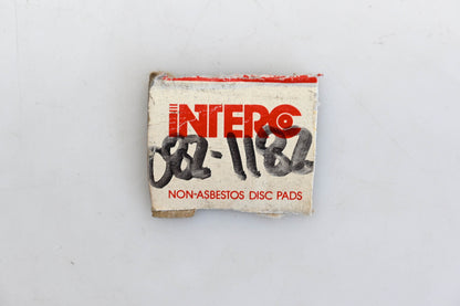 Interco 082-1182 Disc Brake Pad Kit NOS