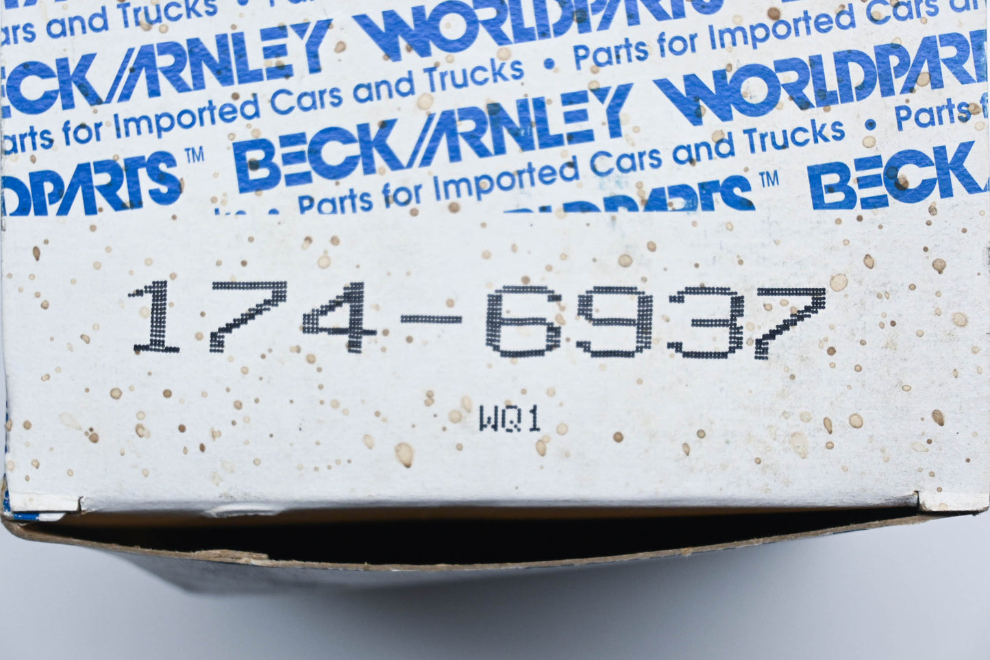 Beck Arnley 174-6937 Distributor Cap Kit NOS