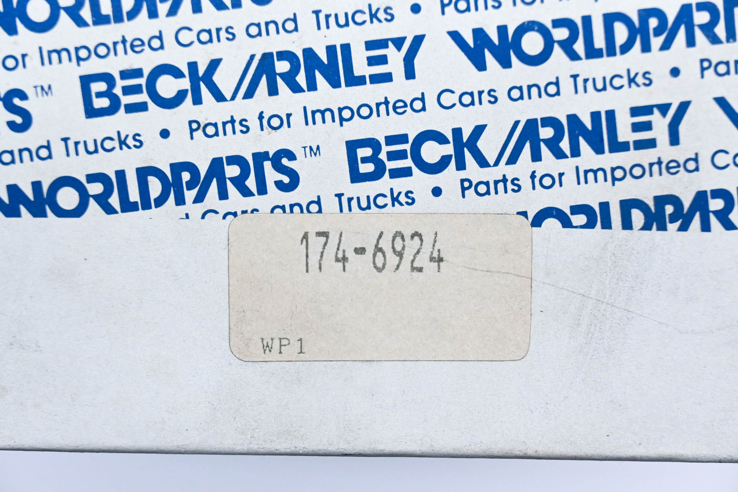 Beck Arnley 174-6924 Distributor Cap NOS