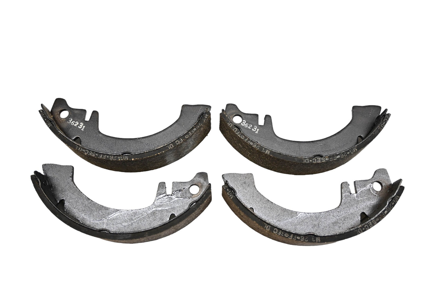 Vera 081-0705, 35-00493 Renault R-12 & R-15 Rear Drum Brake Shoe Kit NOS