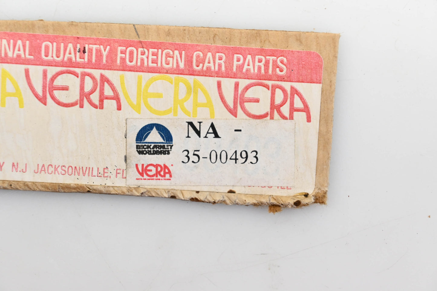 Vera 081-0705, 35-00493 Renault R-12 & R-15 Rear Drum Brake Shoe Kit NOS