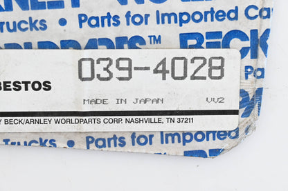 Beck/Arnley 039-4028 Water Pump Gasket NOS