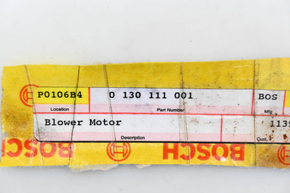 Bosch 0 130 111 001 Blower Motor