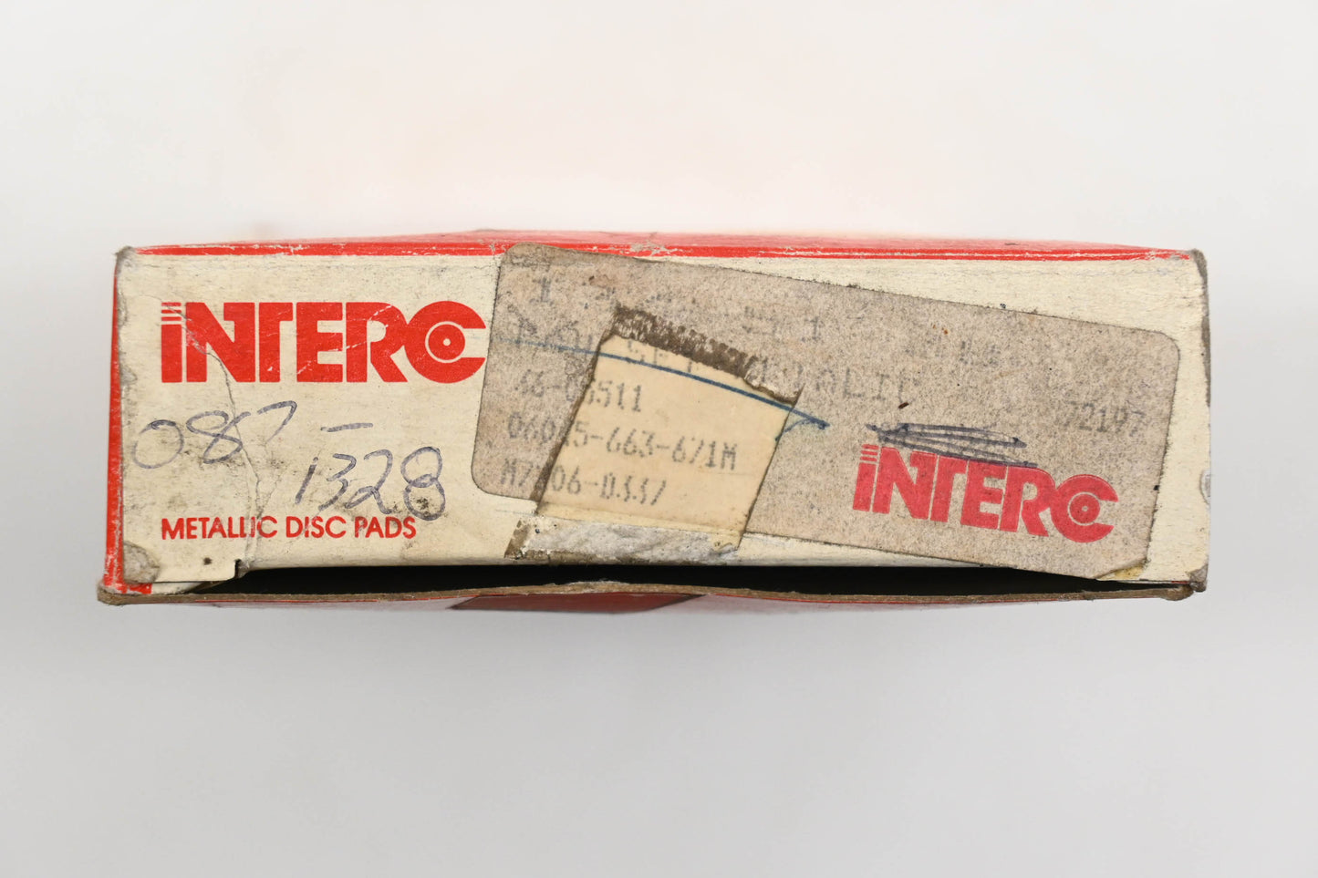 Interco 087-1328, 66-05511, D337 Disc Brake Pad Kit NOS