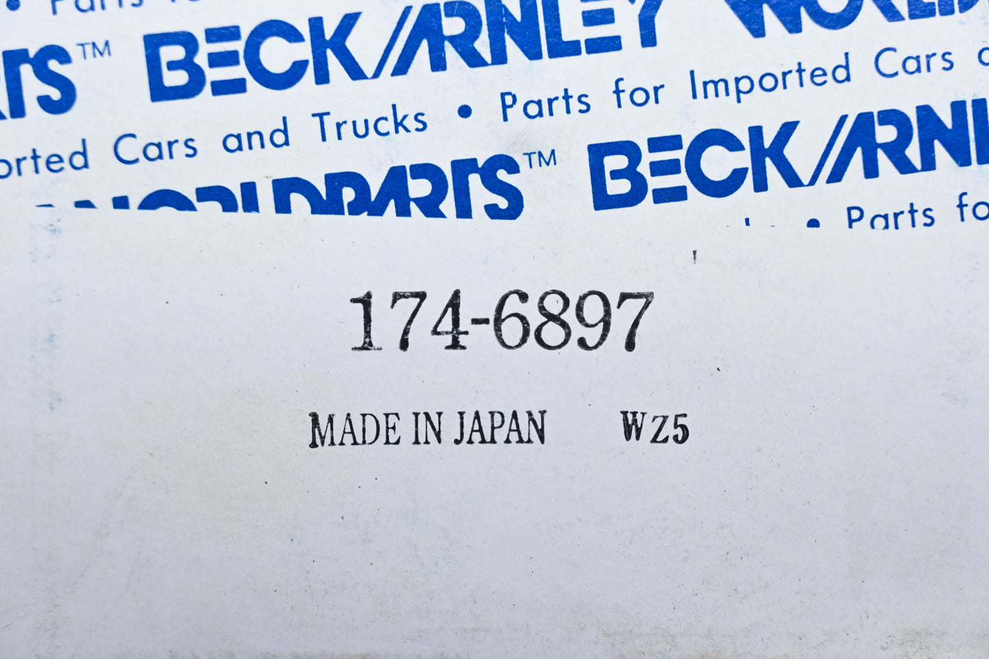 Beck Arnley 174-6897 Distributor Cap Kit NOS