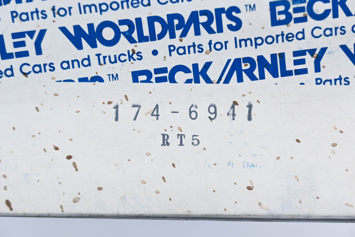 Beck Arnley 174-6941 Distributor Cap Kit NOS