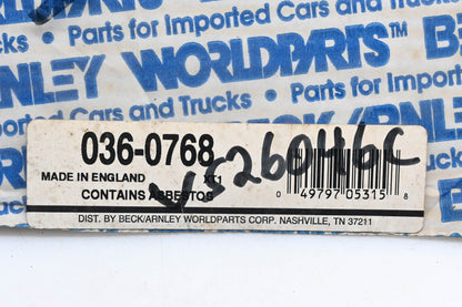 Beck/Arnley 036-0768, VS 26046C Valve Cover Gasket NOS