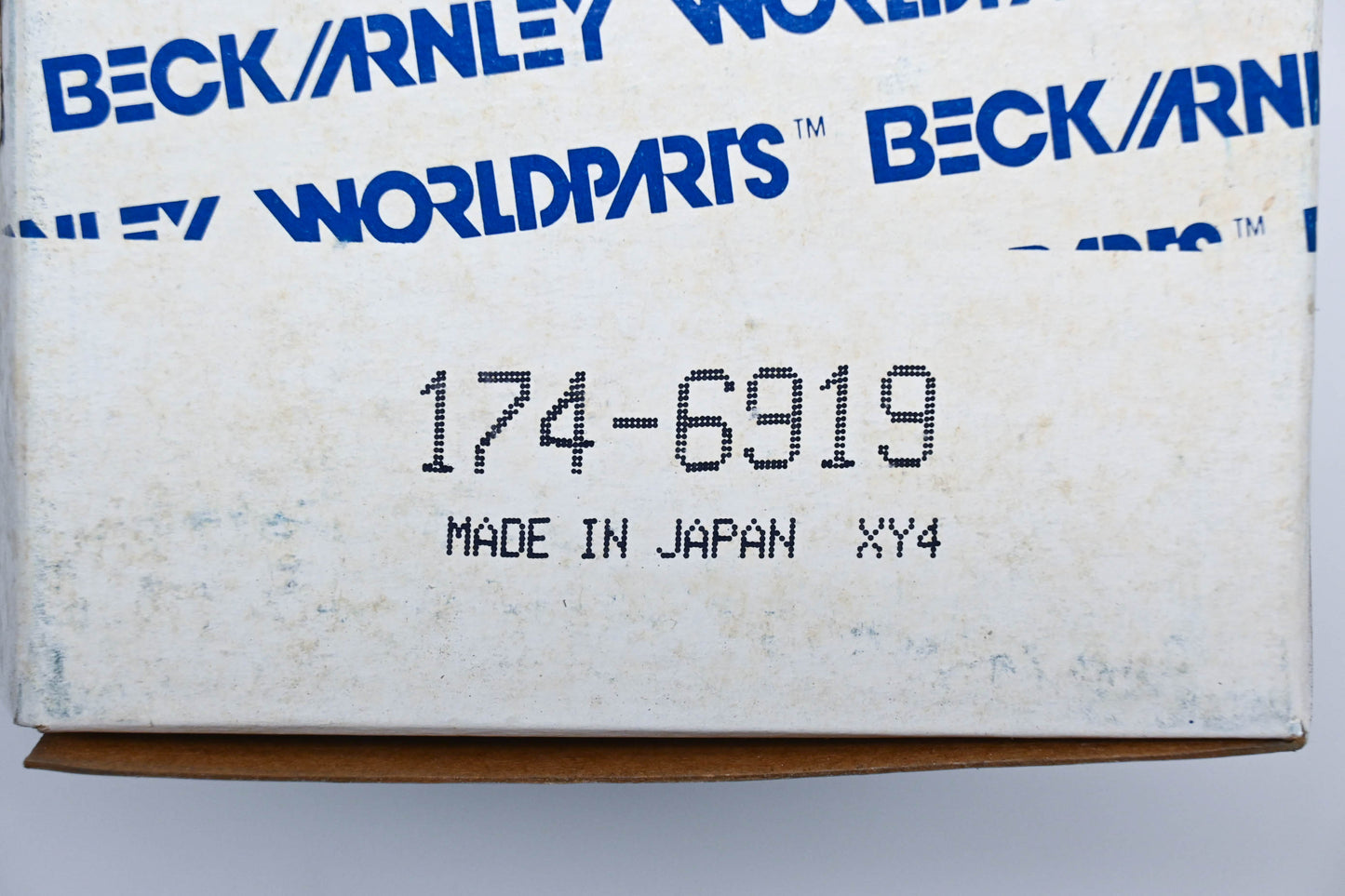 Beck Arnley 174-6919 Distributor Cap Kit NOS