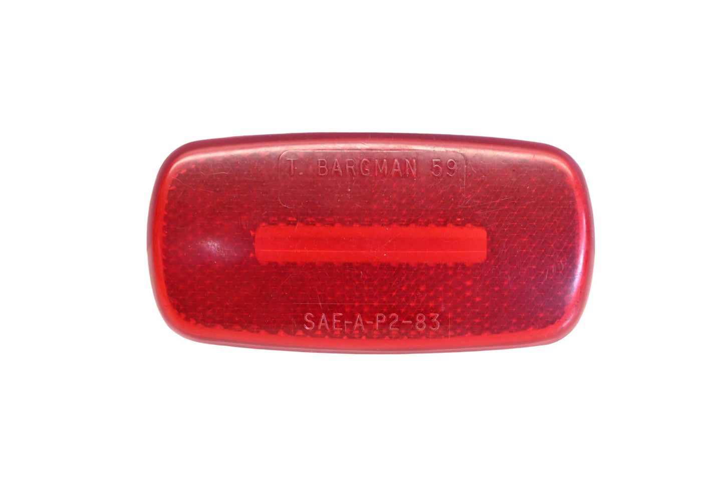T. Bargman 59 SAE-A-P2-83 Red Side Marker Light Lens
