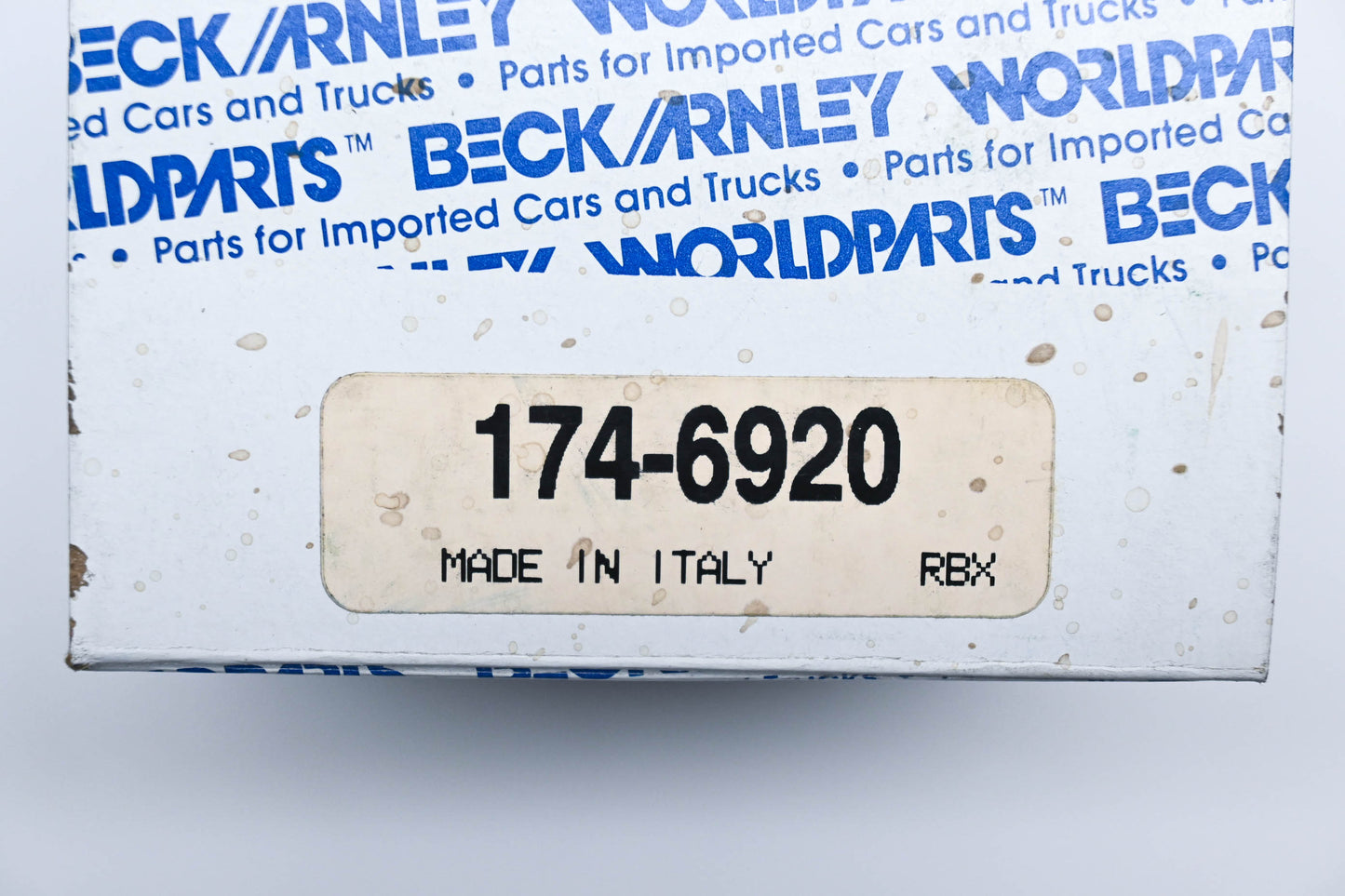 Beck Arnley 174-6920 Distributor Cap NOS