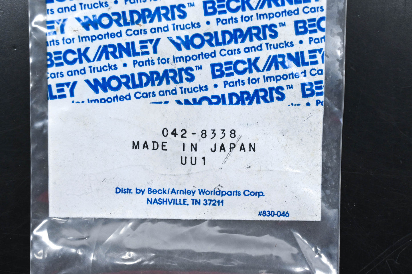 Beck/Arnley 042-8338 Crankcase Breather Filter Element NOS