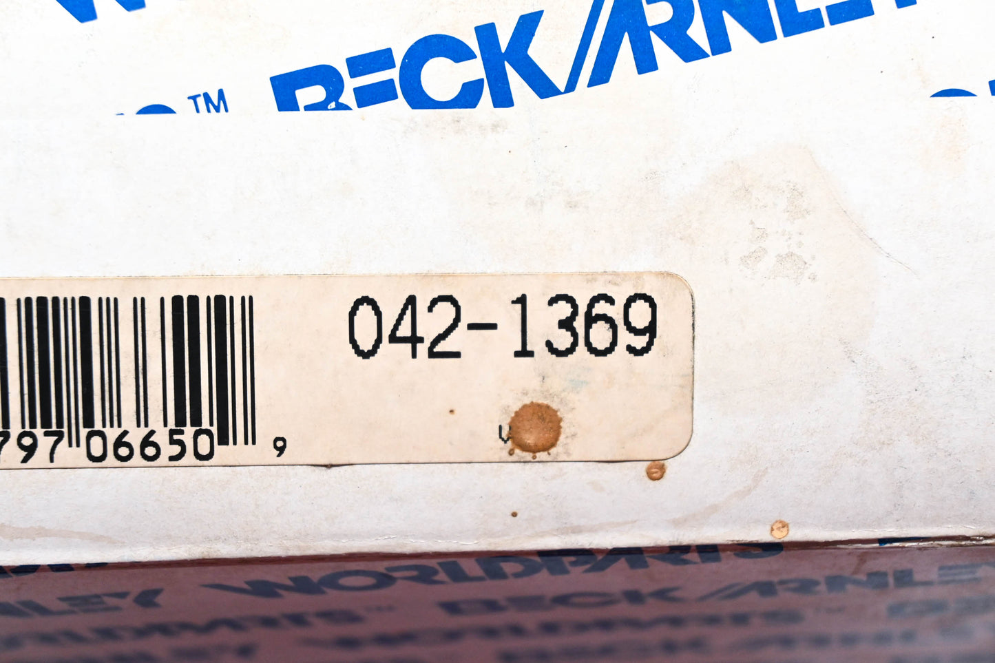 Beck/Arnley 042-1369 Nissan Stanza Air Filter NOS