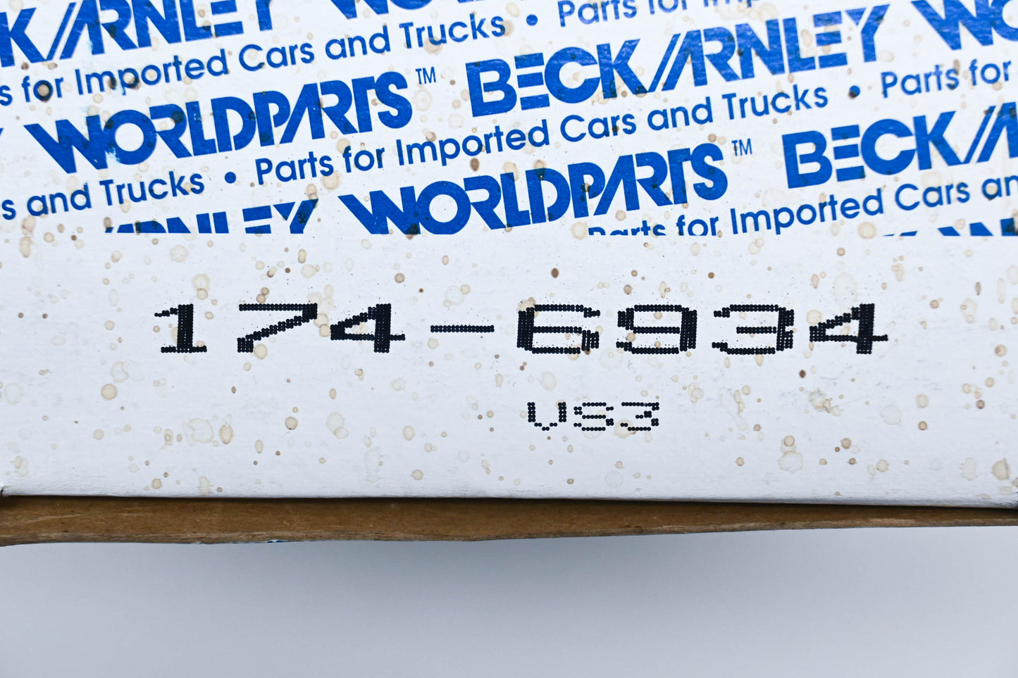 Beck Arnley 174-6934 Distributor Cap NOS