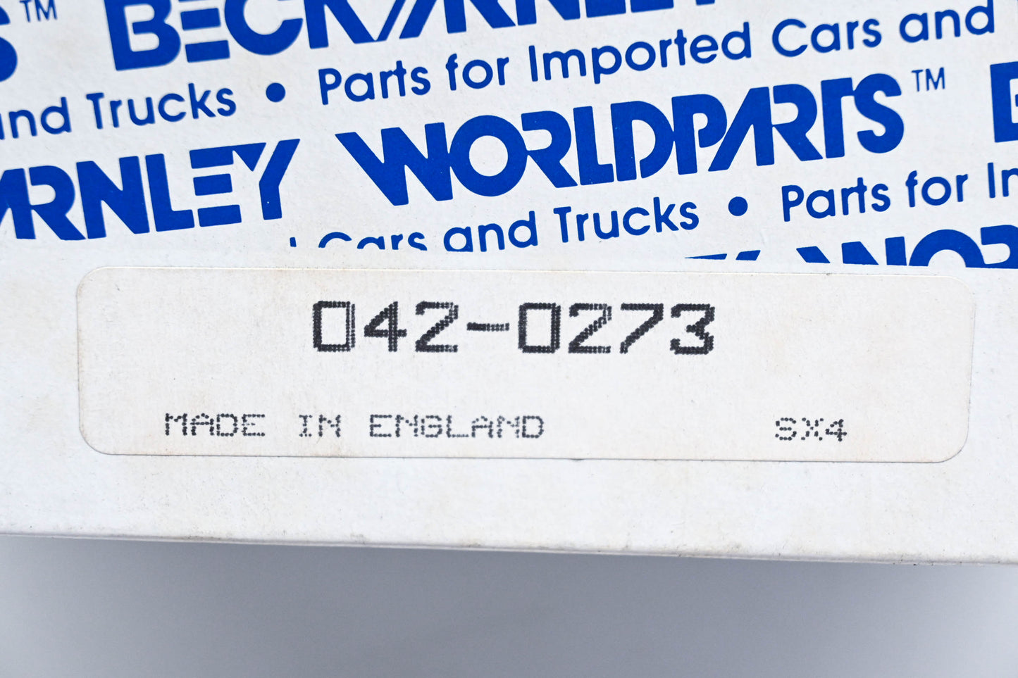 Beck/Arnley 042-0273 Saab Air Filter NOS