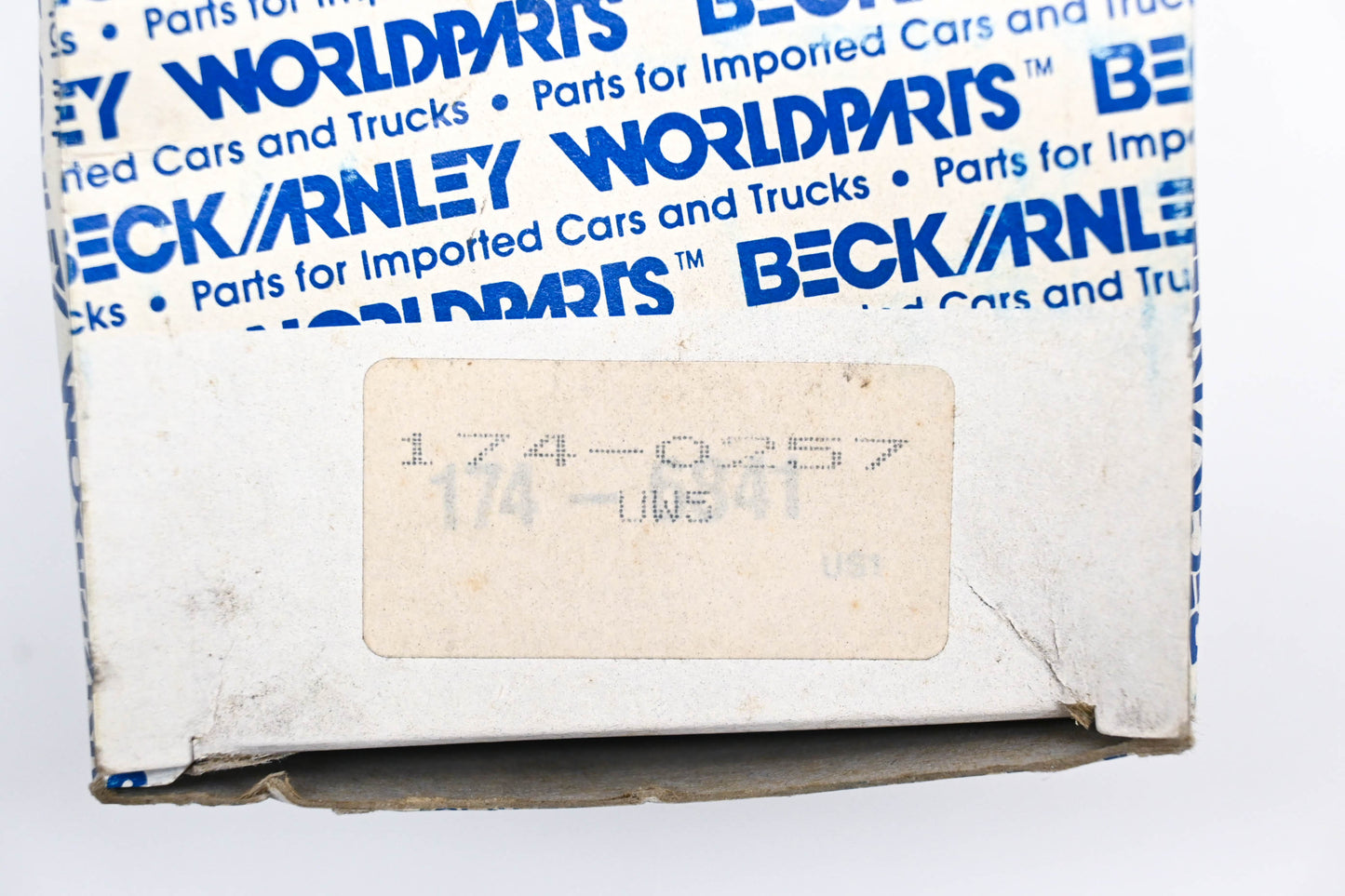 Beck/Arnley 174-0257 Distributor Cap NOS