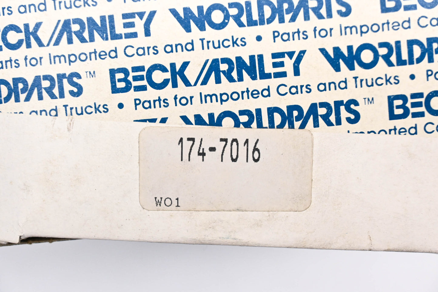Beck/Arnley 174-7016 Toyota Tercel Distributor Cap NOS