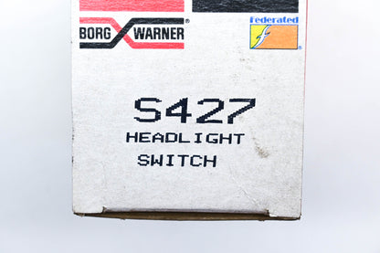 Borg Warner S427, S 427 Headlight Switch NOS