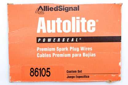 Autolite 86105 77-83 Ford Mercury 6 Cylinder Spark Plug Wire Kit NOS