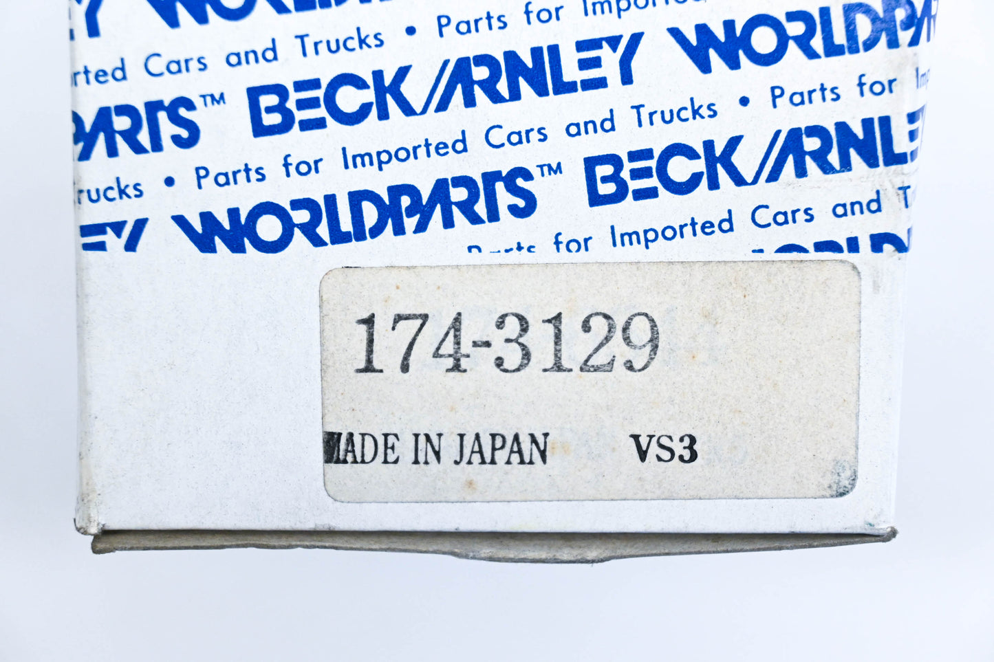 Beck/Arnley 174-3129 Distributor Cap NOS