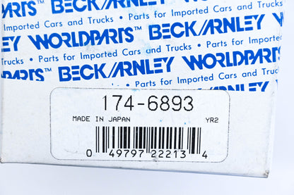 Beck/Arnley 174-6893, 52648 111 Honda Distributor Cap Kit NOS