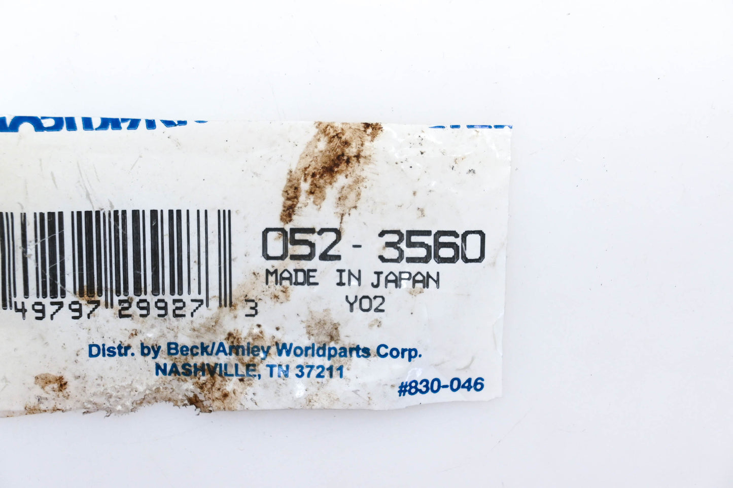 Beck/Arnley 052-3560, 90311-34008 Oil Seal NOS