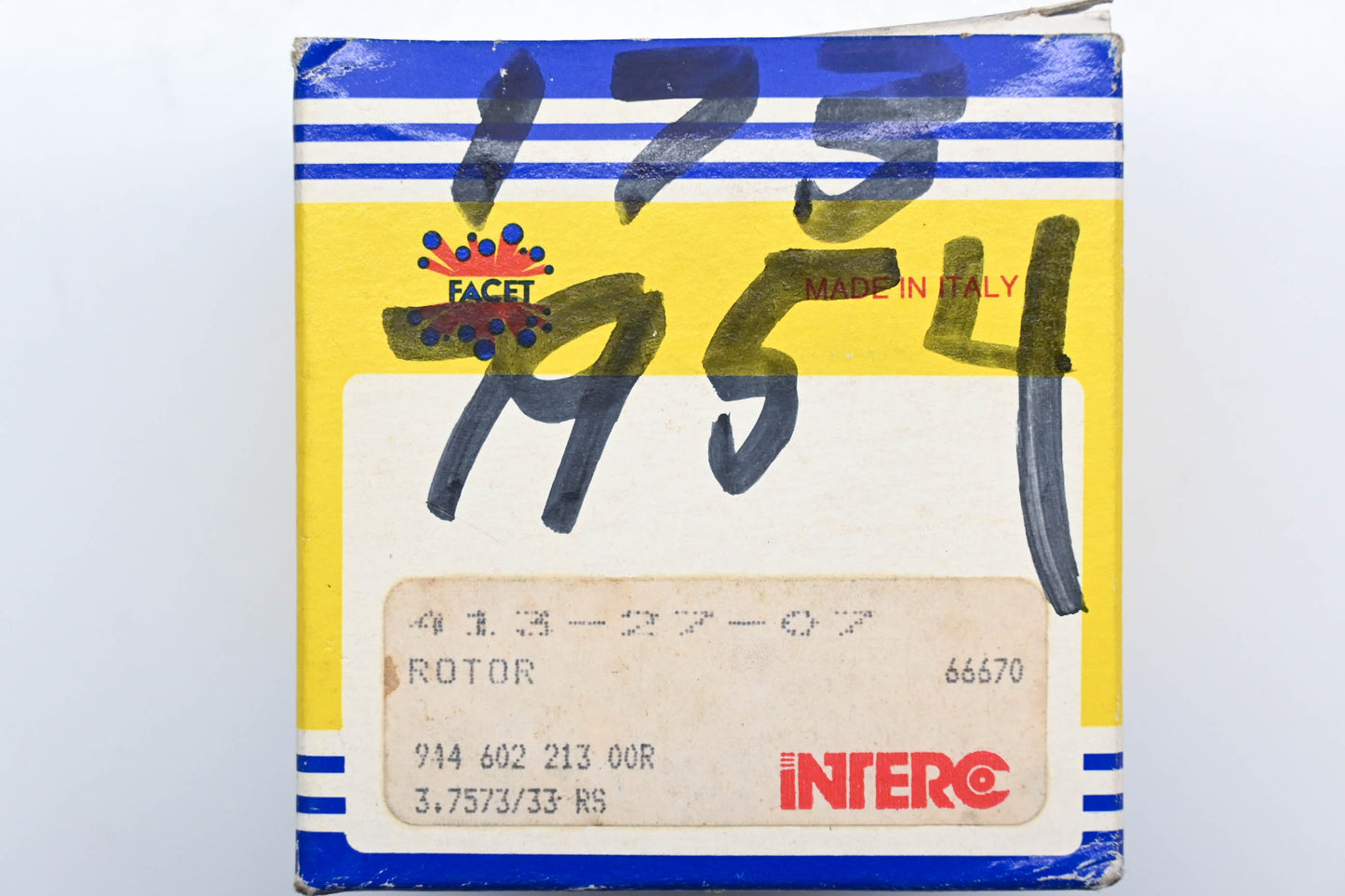 Facet 173-7954, 413-27-07 Distributor Rotor NOS