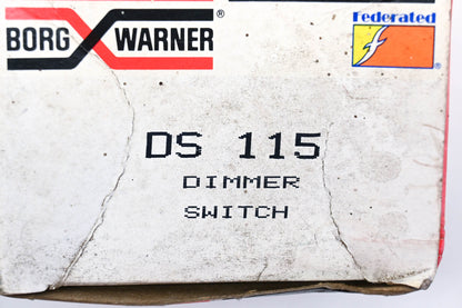 Borg Warner DS115, DS 115 Headlight Dimmer Switch NOS