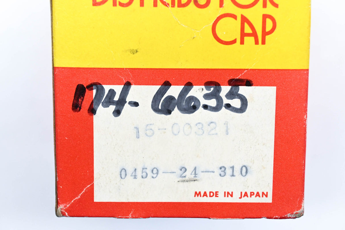 Vera 174-6635, 0459-24-310, 15-00321 Daiichi 75-77 Mazda 808 & B1600 Pickup Distributor Cap NOS