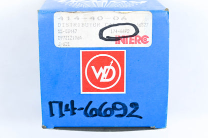 Dowall 174-6692, 15-03447, D97Z12106A 79-81 Chrysler 1.4L-2.6L I4 Distributor Cap Assembly NOS