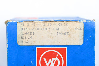 Dowall 174-6841, 15-04311, 5941.28 Peugeot 505 Distributor Cap NOS