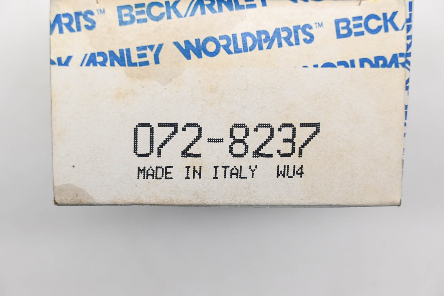 Beck/Arnley 072-8237 Drum Brake Wheel Cylinder NOS