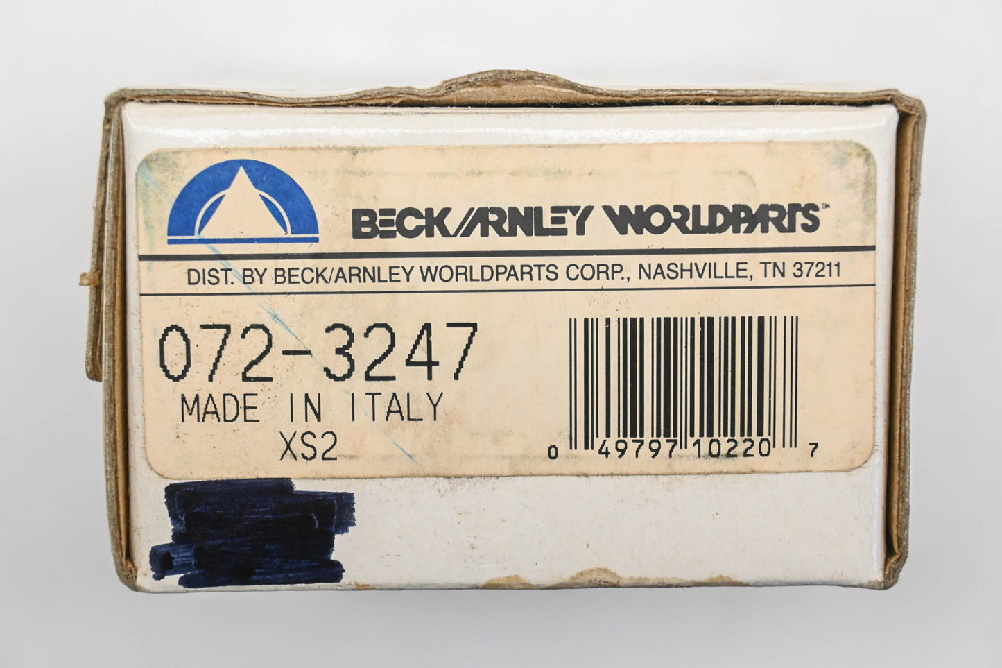 Beck/Arnley 072-3247 Drum Brake Wheel Cylinder NOS