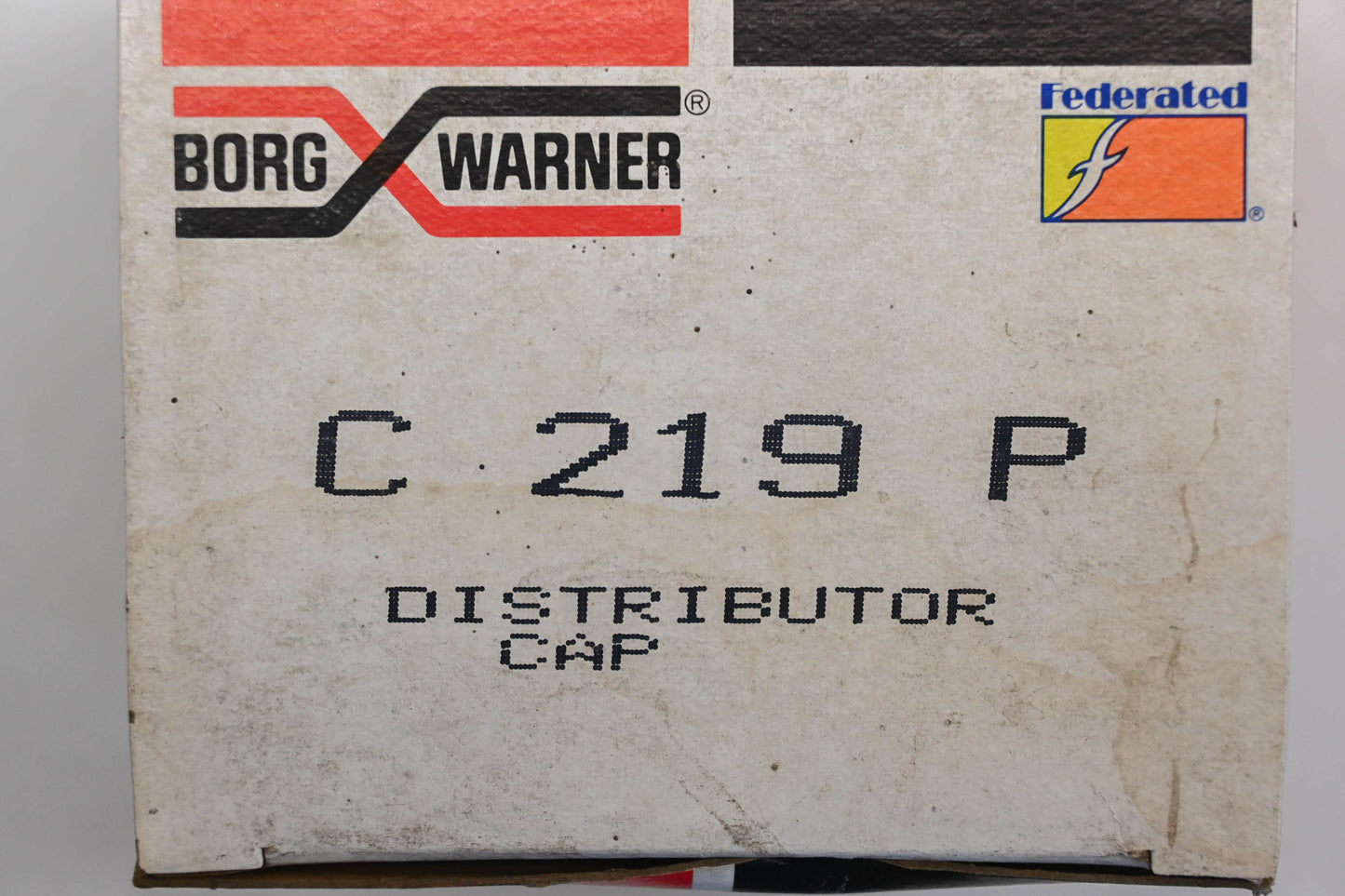 Borg Warner C219P, C-219P Distributor Cap NOS
