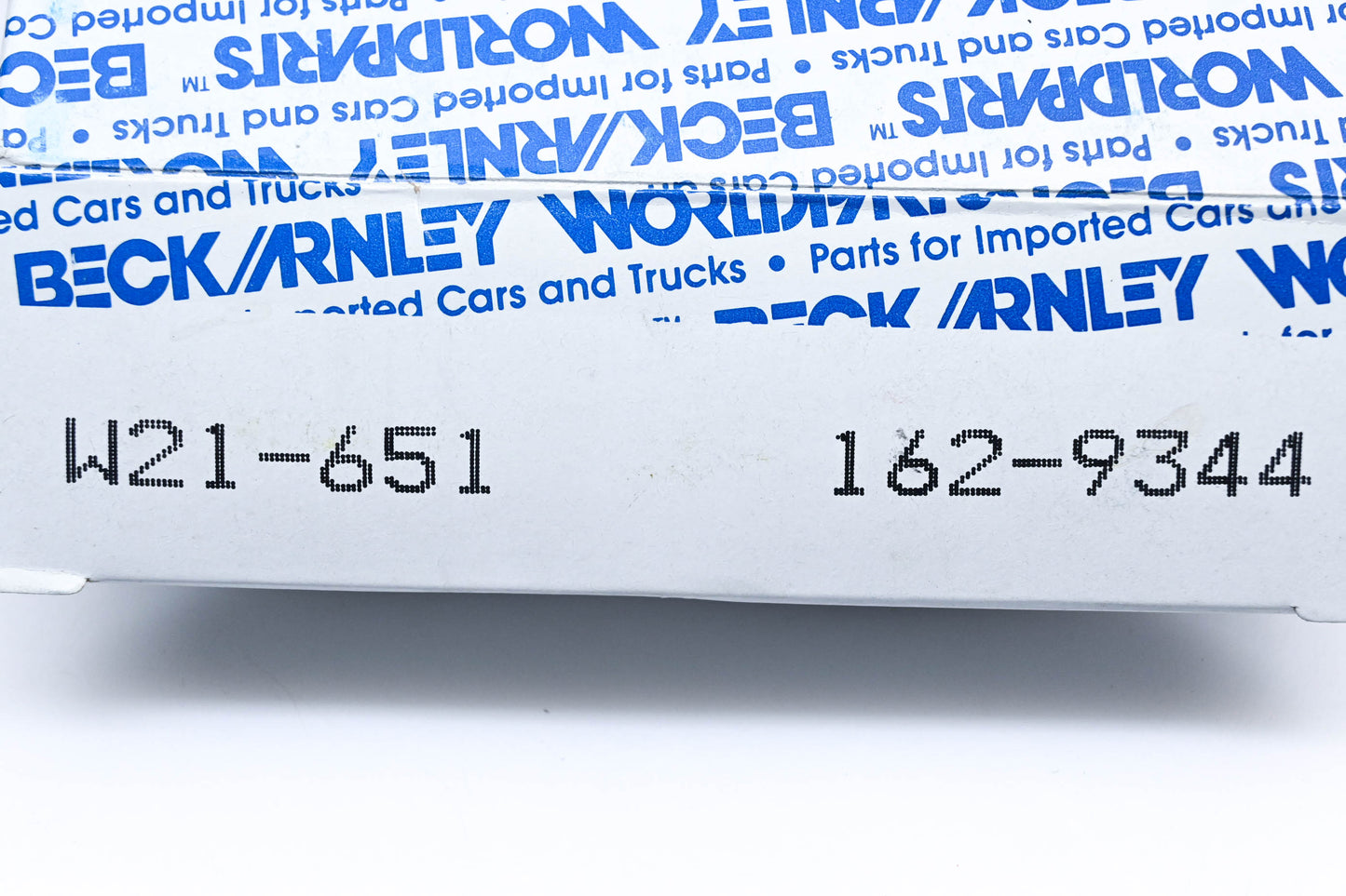 Beck Arnley 162-9344, W21-651, 15713 Carburetor Repair Kit NOS