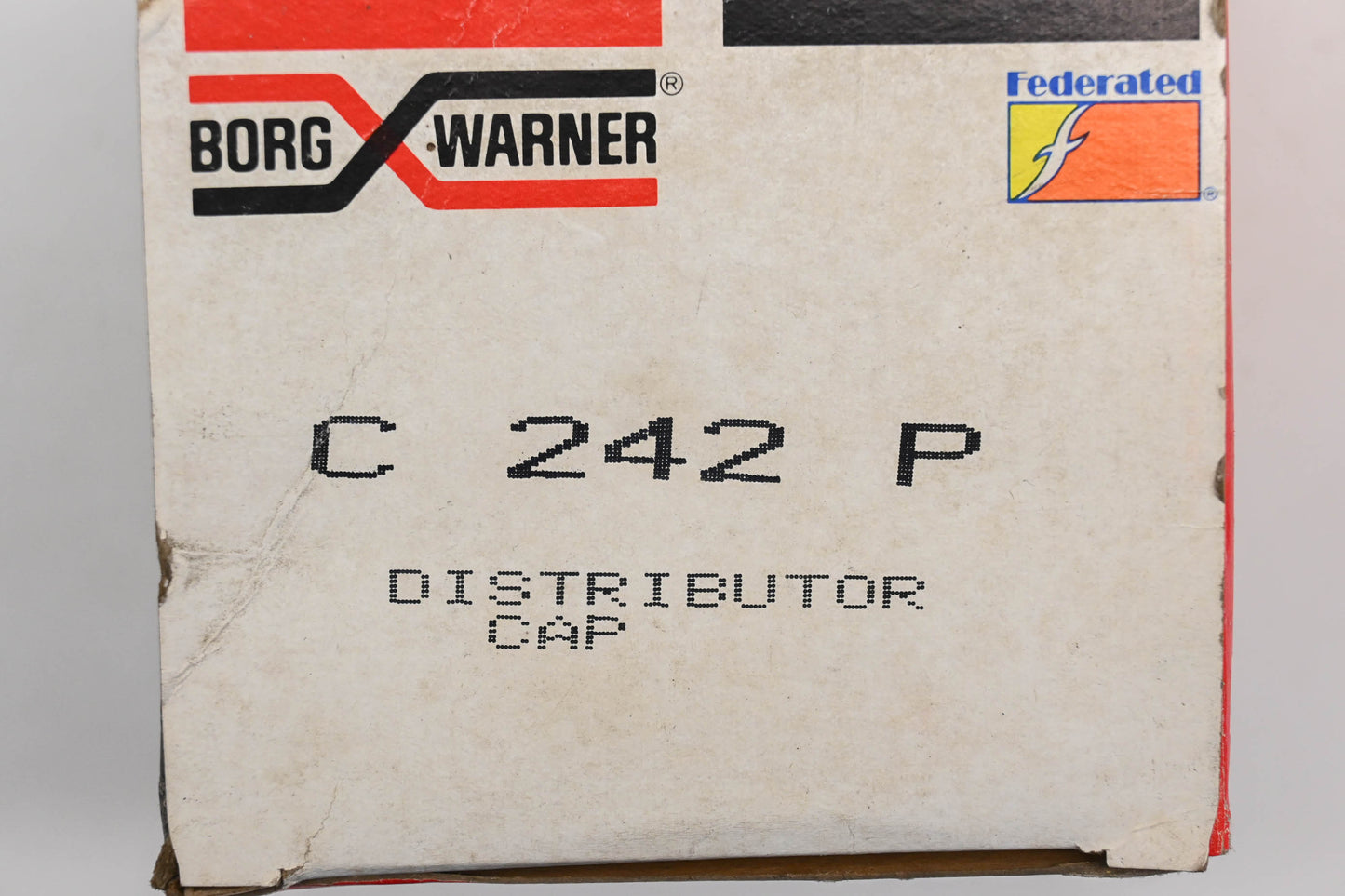 Borg Warner C242P, C-242P Distributor Cap NOS