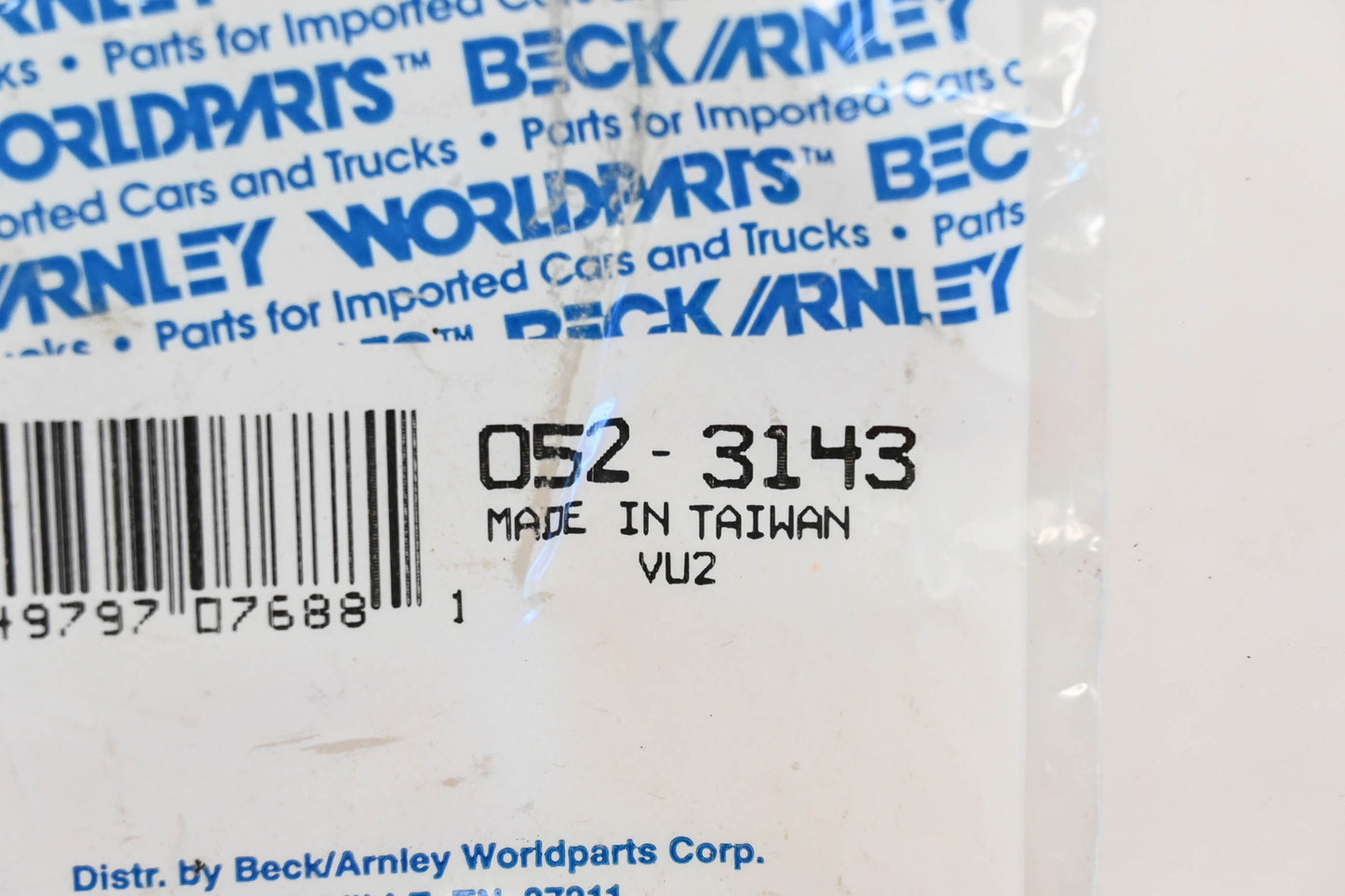 Beck/Arnley 052-3143, 021 105 247 A Apache 70-90 Porsche Volkswagen Timing Cover Seal NOS