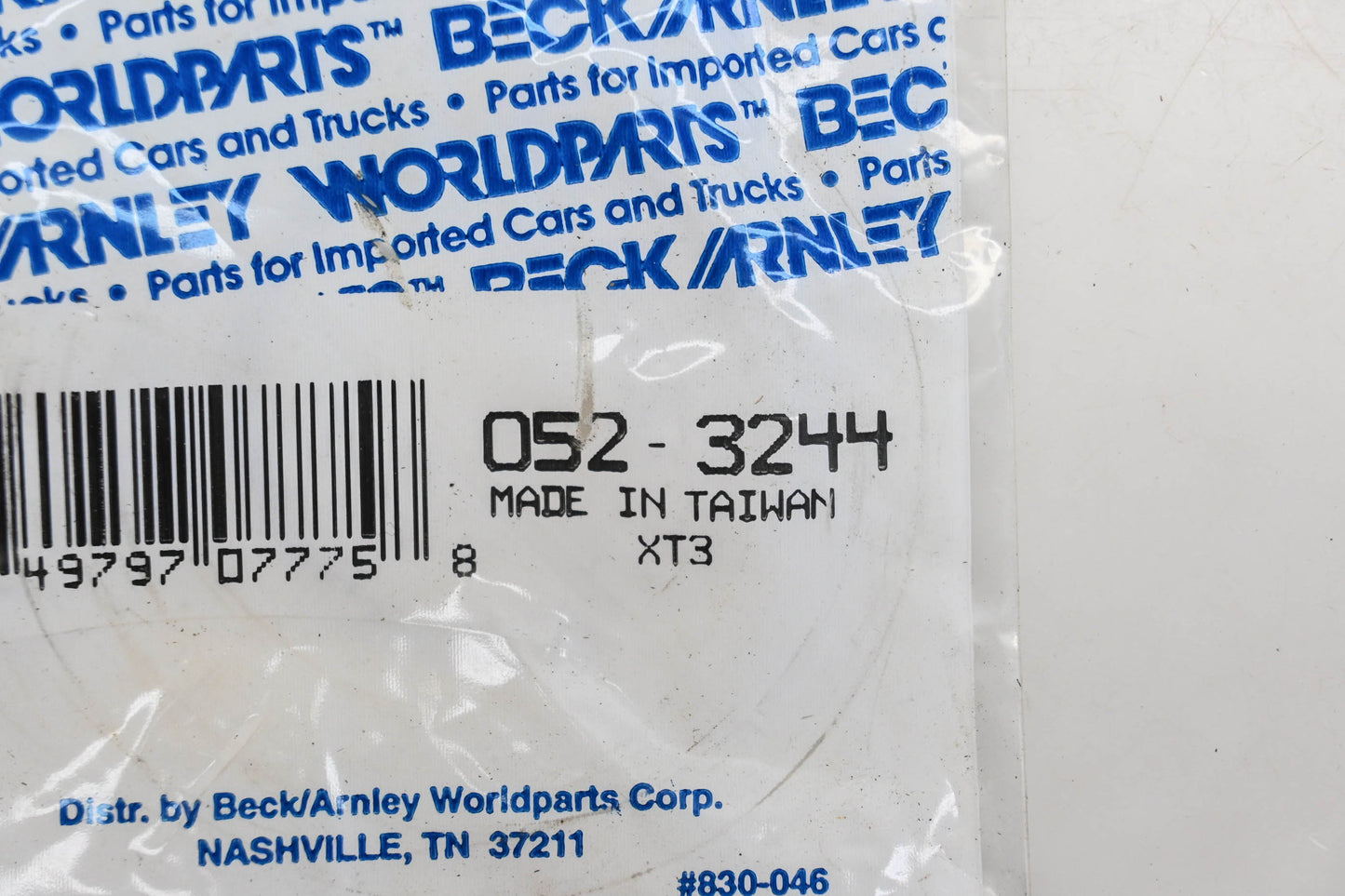 Beck/Arnley 052-3244, 66879 Wheel Seal NOS