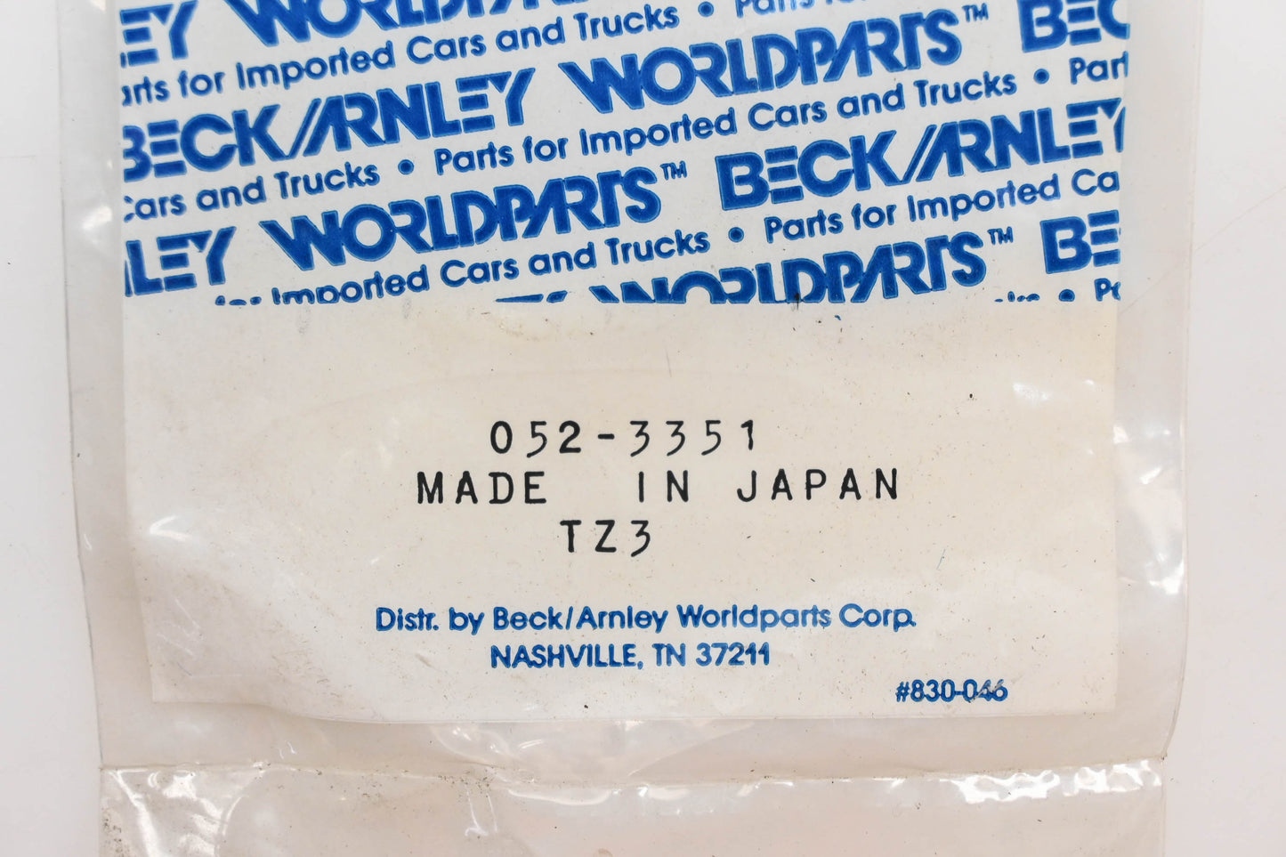 Beck/Arnley 052-3351 85-91 Honda Wheel Seal NOS