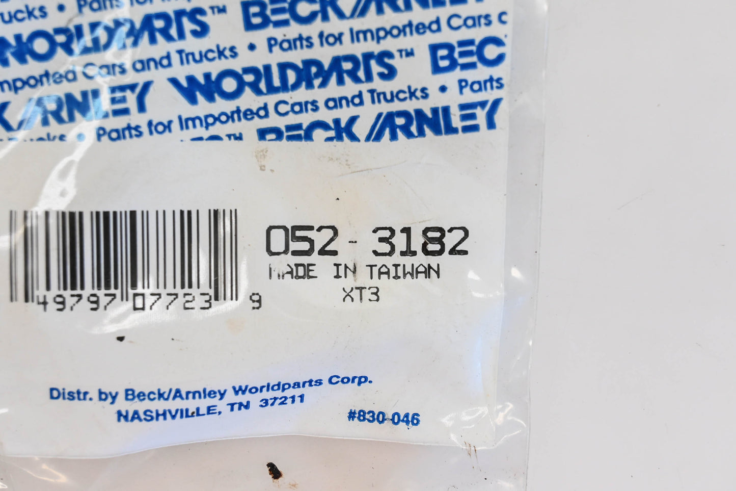 Beck/Arnley 052-3182 80-82 Toyota Tercel Wheel Seal Kit NOS