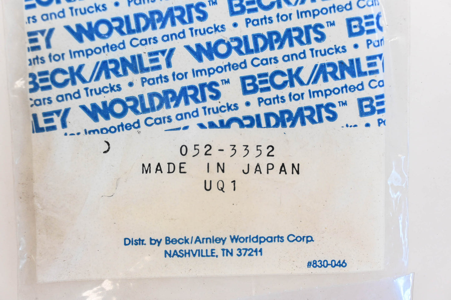 Beck/Arnley 052-3352, FB01-33-065A 71-91 Mazda RX7 & R100 Wheel Seal NOS