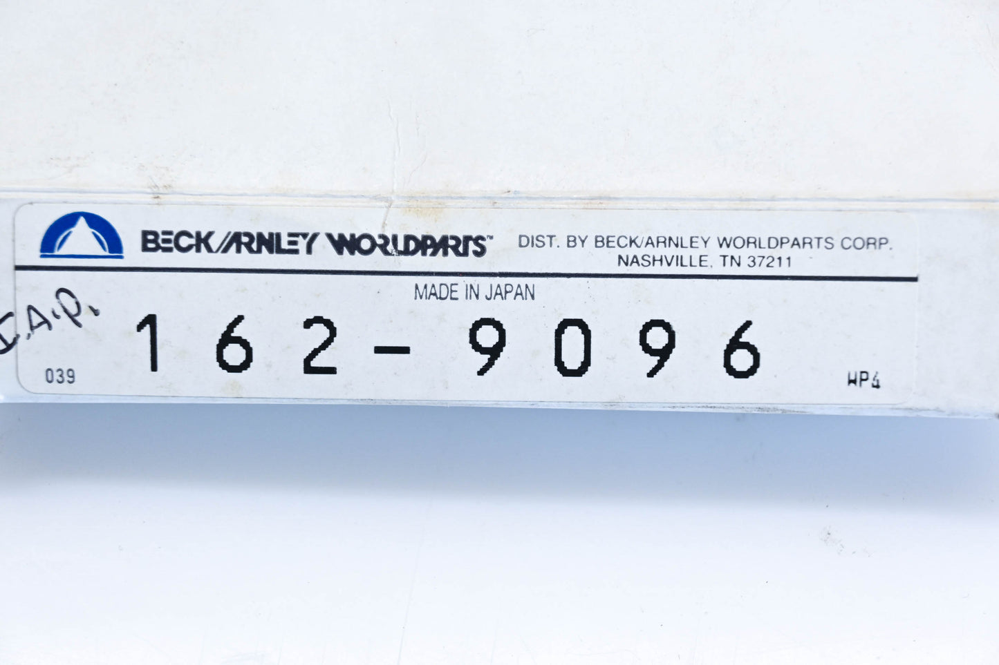 Beck Arnley 162-9096 Carburetor Repair Kit NOS