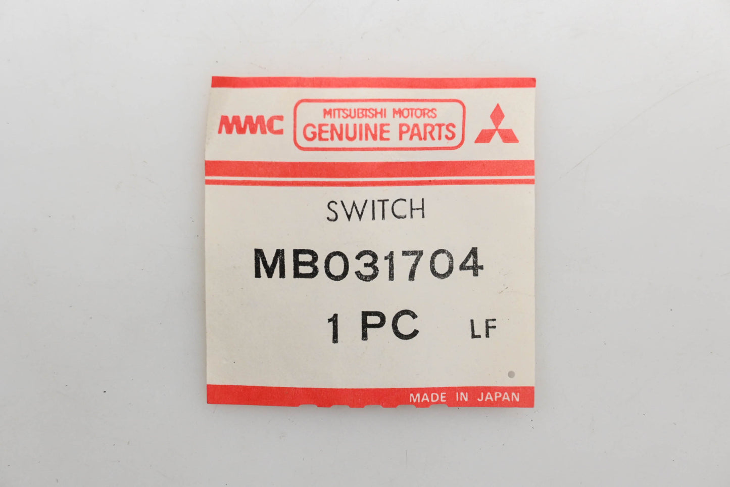 Mitsubishi Motors MB031704 Ignition Switch Cable NOS
