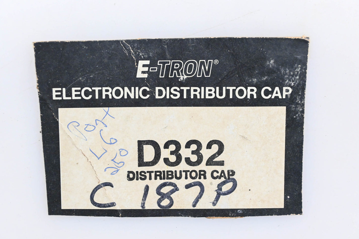 E-Tron D332, C187P, DR446 Distributor Cap Assembly NOS