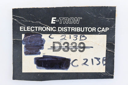 E-Tron D339, C213B, DR455 Distributor Cap Assembly NOS