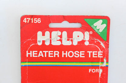 Motormite 47156, 6047156 Heater Hose Tee NOS