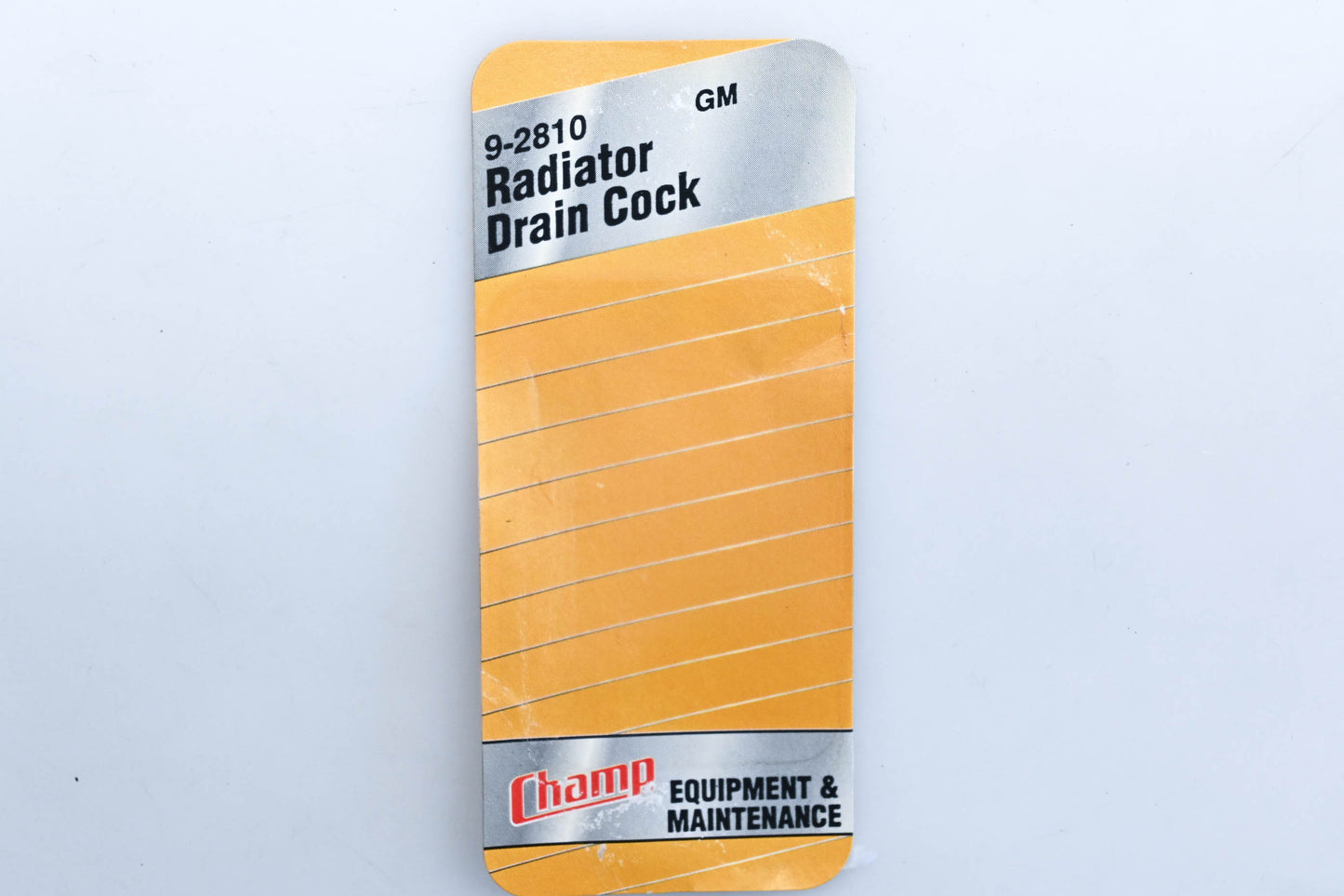 Champ 9-2810 Radiator Drain Cock NOS