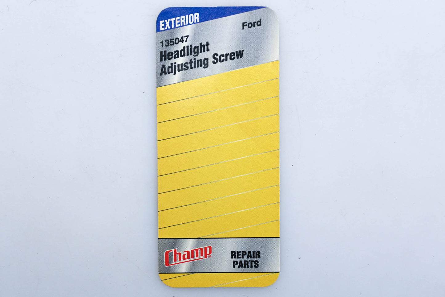 Champ 135047 Headlight Adjusting Screw NOS