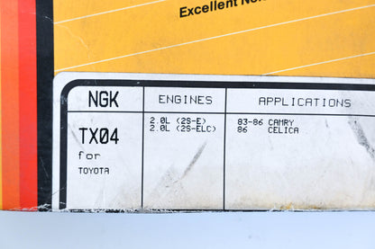 NGK TX04 Resistor Spark Plug Wire Kit NOS