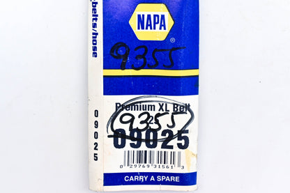 NAPA 25-09025, 09025, 9355 Premium XL Drive V-Belt NOS